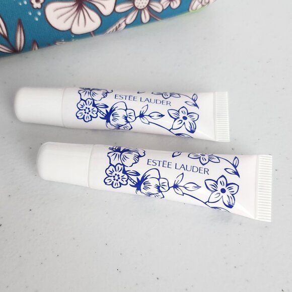 NEW Estee Lauder Set Pure Lipstick Rose Tea 441 + Lip Gloss Strawberry Candy - Picture 3 of 8